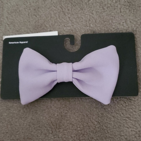 American Apparel Accessories - Viola Color Bow Clip American Apparel Accessories - Viola Color Bow Clip